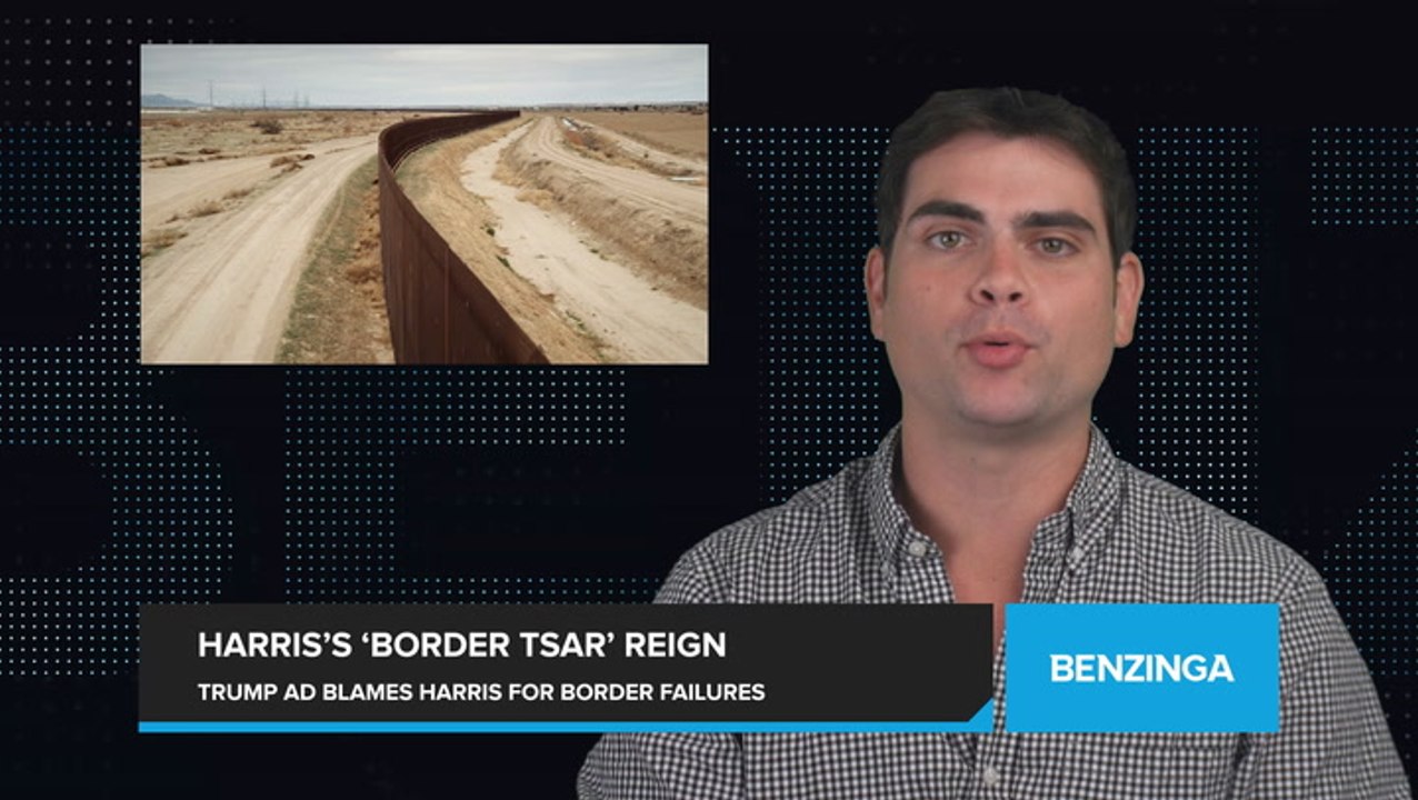 Did Kamala Harris Fail as 'Border Tsar?' Trump's Campaign Ad Blames Harris for US-Mexico Border Failures.