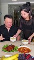 Really Funny❤️!!! Awesome Couple Husband and Wife Eating Foods 居家裝飾