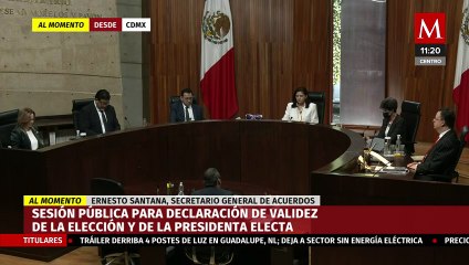 TEPJF valida victoria de Claudia Sheinbaum como presidenta de México