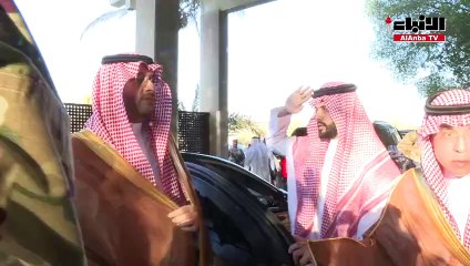 ولي العهد وأسرة آل الصباح استقبلوا ممثل خادم الحرمين الشريفين وولي العهد السعودي والوفد المرافق للتعزية بوفاة الشيخ سالم العلي