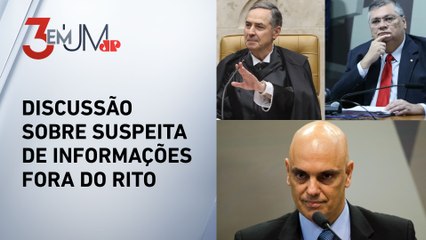 Barroso e Dino saem em defesa de Alexandre de Moraes