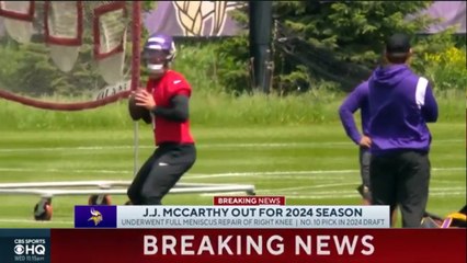 [BREAKING NEWS] Vikings' J.J. McCarthy Out for 2024 NFL Season After Surgery on Knee Injury  ||  Latest Update