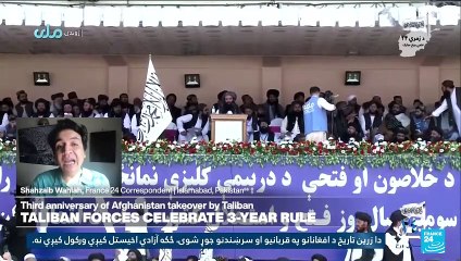 Taliban celebrates three years since its return to power in Afghanistan • FRANCE 24 English