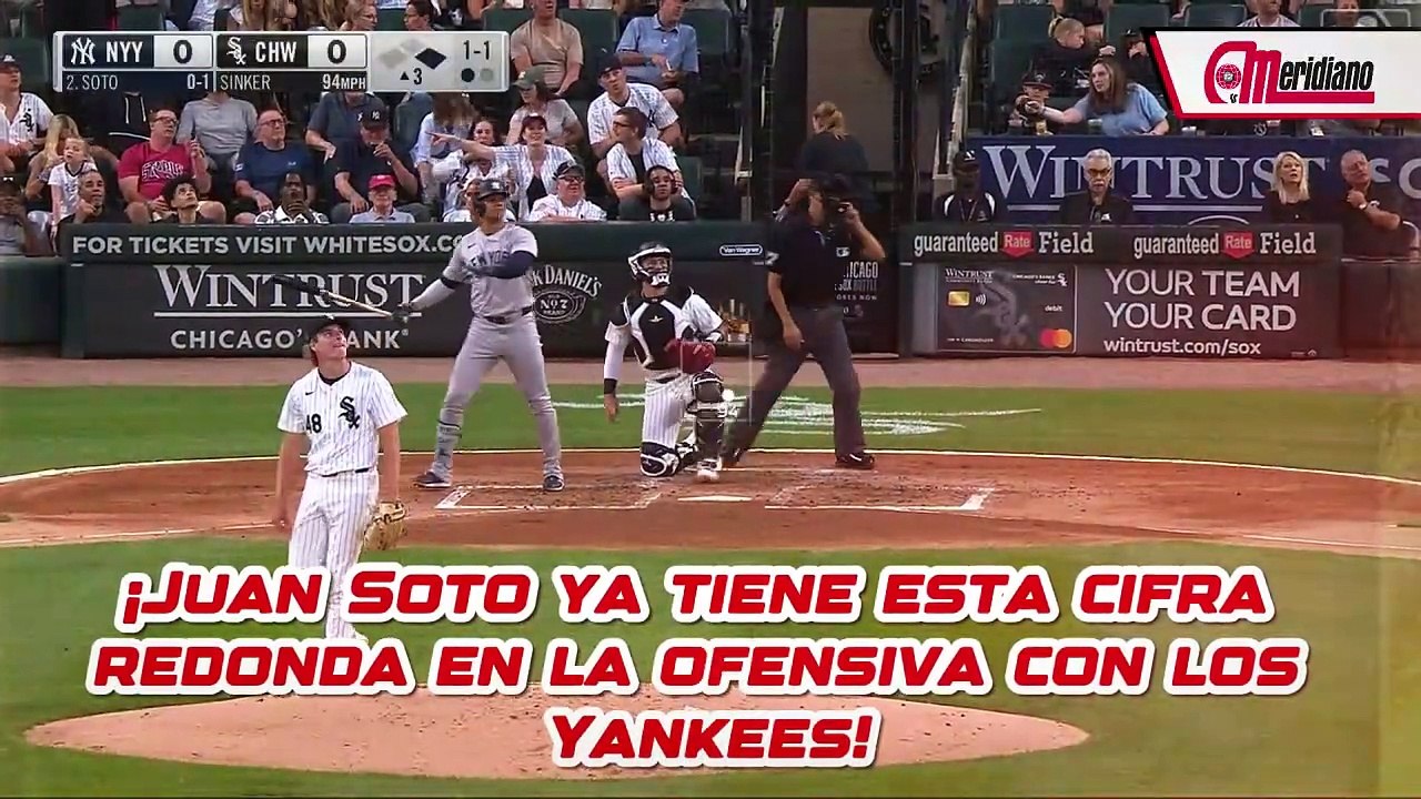 ¡Juan Soto ya tiene esta cifra redonda en la ofensiva con los Yankees!