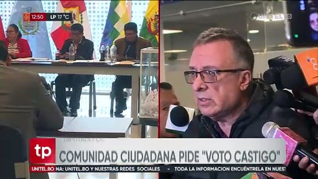 Judiciales: Comunidad Ciudadana pide “voto castigo” para los postulantes observados en la fase de selección