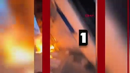 Alevlerin arasında kalan köpeğini canı pahasına kurtardı