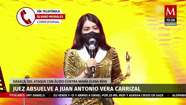 Absuelven a Juan Vera Carrizal, acusado por ataque con ácido a María Elena Ríos