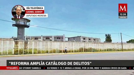 Prisión preventiva oficiosa es transitoria y busca equilibrio: diputado de Morena