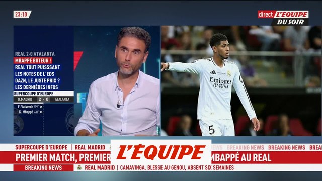 Mbappé « différent » pour son premier match - Foot - Supercoupe d'Europe - Real