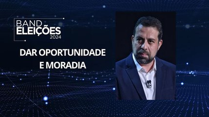 Guilherme Boulos diz que vai transformar o Centro de São Paulo: "Dar oportunidade e moradia"