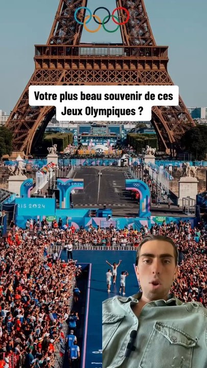 Et vous, quel est votre plus beau souvenir de ces Jeux Olympiques ? ‍