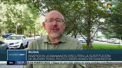 Sustitución de pdte. Zelensky continúa en discusión en Washington