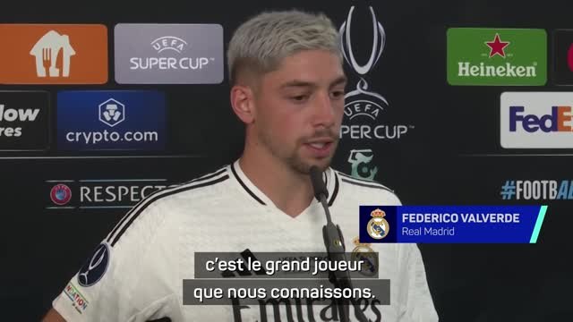Real Madrid - Valverde : Il va beaucoup nous apporter