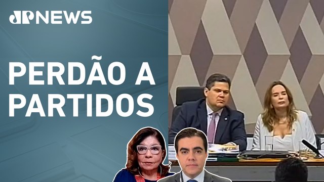 PEC da Anistia é aprovada na CCJ do Senado e vai a plenário; Dora Kramer e Vilela comentam
