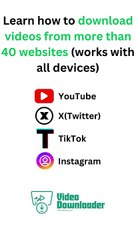 Download Videos From More than 40 websites