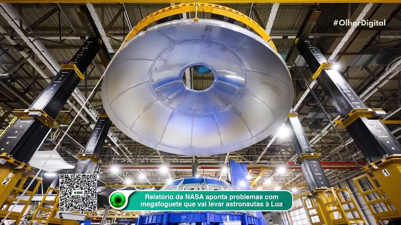 Relatório da NASA aponta problemas com megafoguete que vai levar astronautas à Lua
