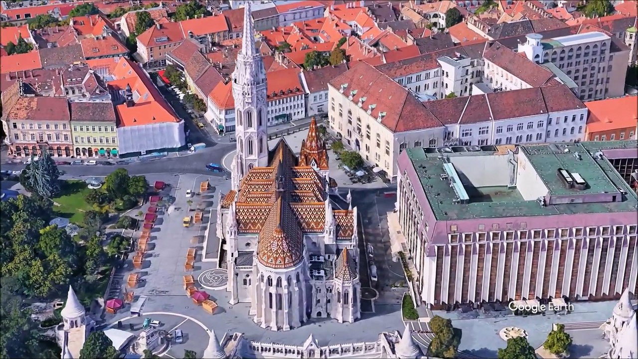 The Church of the Assumption of the Buda Castle or Matthias Church in Budapest Hungary