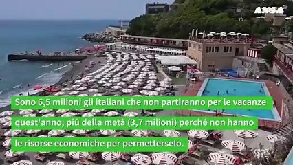Caro vacanze: niente Ferragosto per 6,5 milioni di italiani