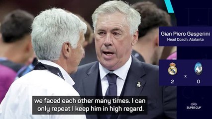 Gasperini senses missed opportunity for Atalanta in Super Cup defeat