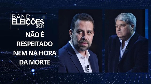 Boulos e Datena opinam sobre a privatização dos cemitérios de São Paulo