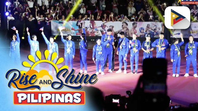 Pinoy Olympians, mainit na sinalubong ng mga tagasuporta