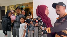 3 Bulan Berpisah, Datuk Azizul Hasni Awang Bersatu Dengan Famili Tercinta