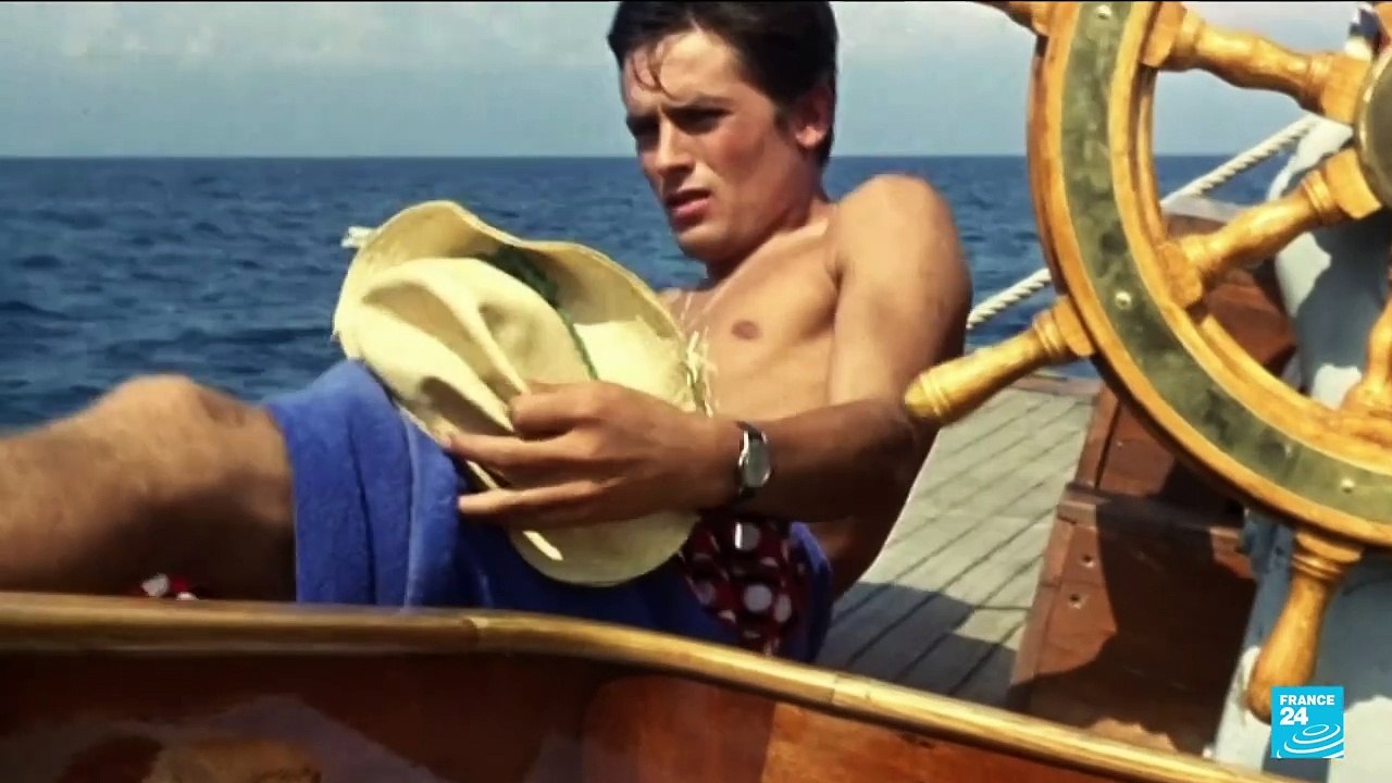 French star Alain Delon's rise to fame and decades-long career