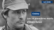 Les 28 premières morts d’Alain Delon