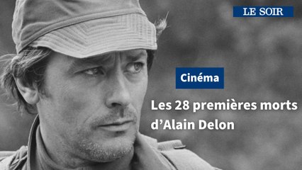 Les 28 premières morts d’Alain Delon