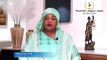 Mme Katy Sow lance "Ma-réewte – Liggéey – Jomm" : Une Initiative Sénégalaise pour booster l’employabilité des jeunes