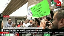 Más de un millón de procesos se paralizarían por el paro de jueces