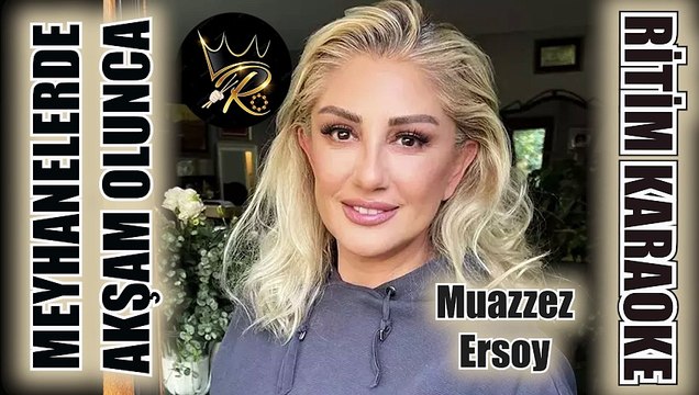 Meyhanelerde Akşam Olunca - Muazzez Ersoy ✩ Ritim Karaoke (Rast 8/8 Düyek Çift Düm İrfan Özbakır)