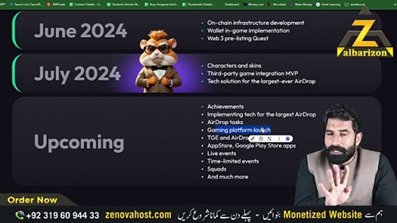 Hamster Kombat Airdrop Date With Proof _ Hamster Kombat Listing Date _ Online Earning App  Albarizon(360P)