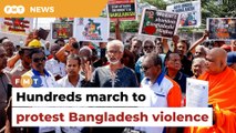 Stop violence against Hindus, minorities in Bangladesh, say protesters