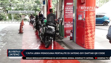 1 Juta Lebih Pengguna Pertalite di Jateng-DIY Daftar QR Code
