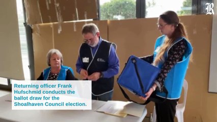 Ballot draw for Shoalhaven Council