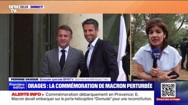 80 ans du débarquement de Provence: les reconstitutions sur le porte-hélicoptère Dixmude annulées en raison de la météo