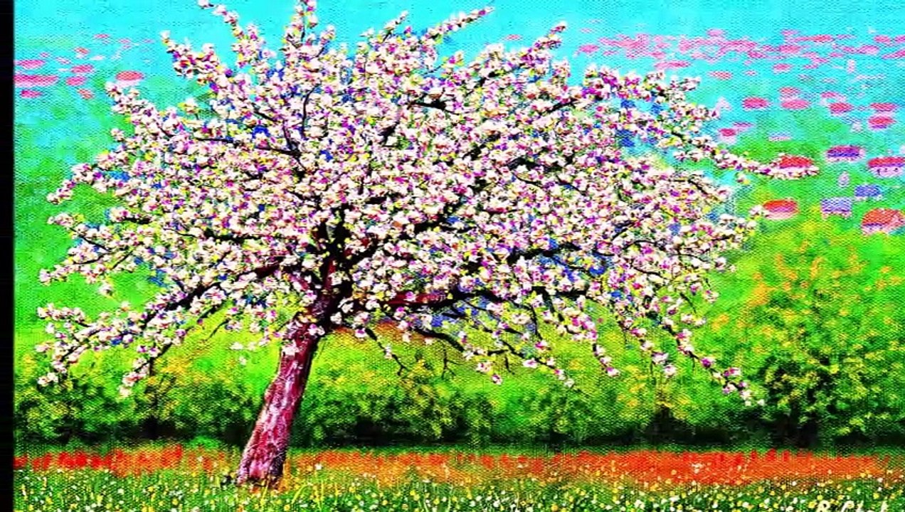 #JoliPrintempsAlsacien9 , #Peintures9, Joli9  , #Printemps9 , #Printemps10,  #PlaylistDiaporamasPeinturesRaymondGLOTZ, Le diaporama représente des peintures à L’huile Sur toile ; Les champs fleuris, de sublimes villages, de merveilleuses vallées, des pays