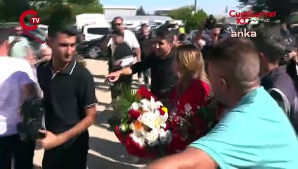 Paris'ten gümüş madalya ile dönen Hatice Akbaş memleketi Malatya'da coşkuyla karşılandı