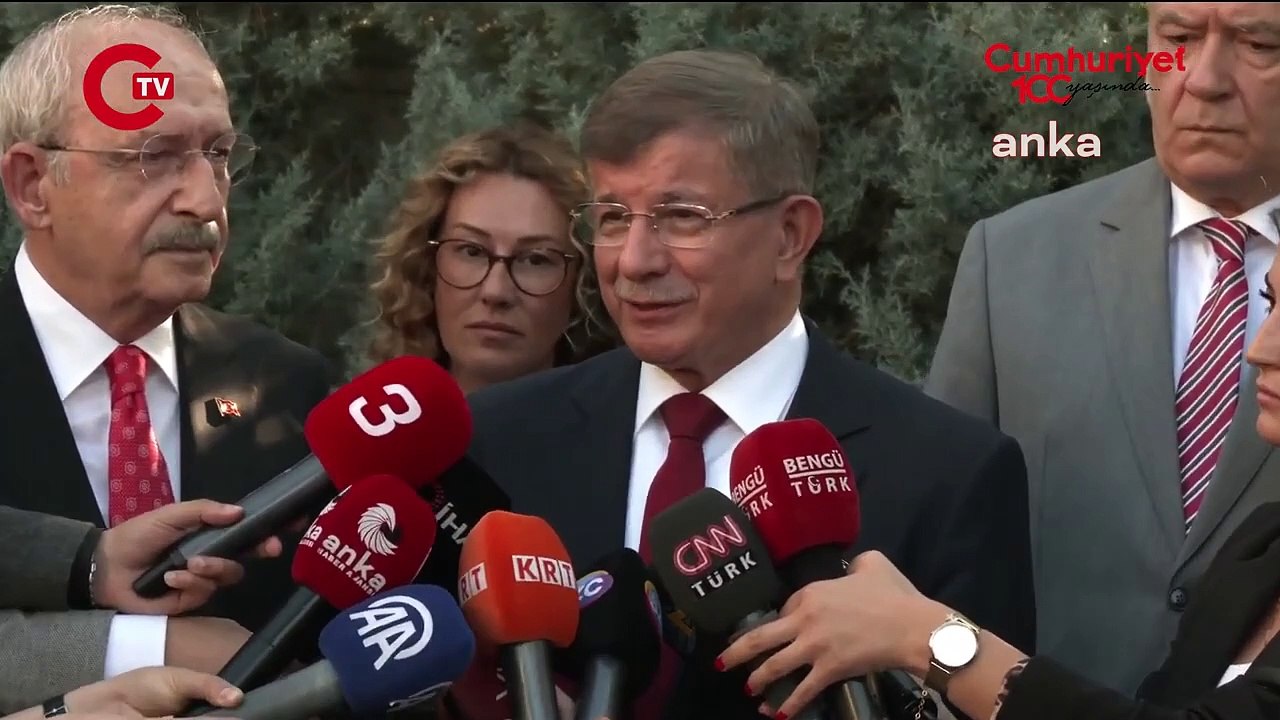 Ahmet Davutoğlu'ndan Kemal Kılıçdaroğlu'na dikkat çeken ziyaret_ Altılı masa geride kaldı