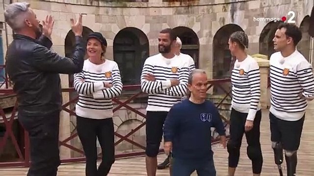 Olivier Minne rend hommage à Patrice Laffont dans Fort Boyard , sur France 2