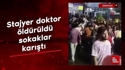 Hindistan’da doktor cinsel saldırının ardından öldürüldü: Sokaklar karıştı