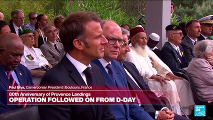 Replay: Paul Biya's speech on 80th anniversary of Provence landings