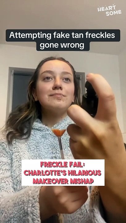 DIY Freckle Fail | Hilarious Beauty Mishap!