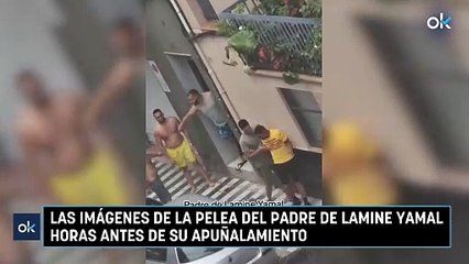 Las imágenes de la pelea del padre de Lamine Yamal horas antes de su apuñalamiento
