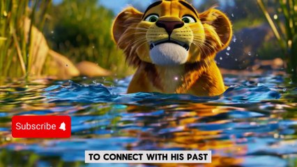 The Lion King and the Sacred Waterfall