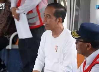 Presiden Jokowi Tinjau Transportasi ART  dan Training Center PSSI di IKN