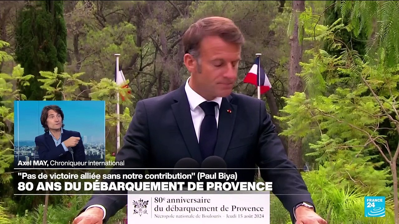 80 ans du débarquement de Provence : rendre au hommage à la "mémoire franco-africaine"