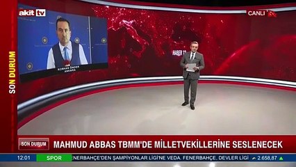 Mahmut Abbas TBMM'de milletvekillerine seslenecek