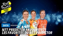 The NTT Predictor favourites - Tour de France Femmes avec Zwift 2024